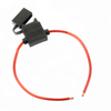 (1) 14 Gauge Gauge ATC Inline Fuse Holder Fuseholder with cover & (2) Fuses