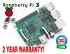 Raspberry Pi 3+ Model B 1GB RAM 1.4Ghz Clear Case w/ fan AC 8GB SD NOOBS WIFI