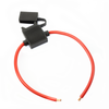 (1) 12 Gauge Gauge ATC Inline Fuse Holder Fuseholder with cover & (2) Fuses