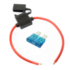 (2) 12 Gauge Gauge ATC Inline Fuse Holder Fuseholder with cover & (2) Fuses