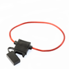 (1) 14 Gauge Gauge ATC Inline Fuse Holder Fuseholder with cover & (2) Fuses