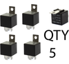 12V 40/30A 5-pin RELAY SPDT Car HID RELAY AUTO Truck 5-prong OEM 30 40 Amp