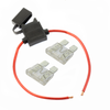 (1) 14 Gauge Gauge ATC Inline Fuse Holder Fuseholder with cover & (2) Fuses