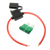 (1) 12 Gauge Gauge ATC Inline Fuse Holder Fuseholder with cover & (2) Fuses