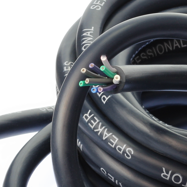 25 FT 18 AWG Gauge 5 Conductor OFC COPPER Speed-wire Speaker Trailer Stranded US - Foto 9