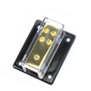 1ea 4 Gauge to 4ea 8 Gauge Pos or Neg Ground Distribution Block by Voodoo