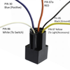(10) Pack  Relay + Harness 30 Amp SPDT 12V Bosch Style