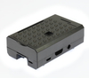 Black Case ABS Raspberry Pi 3 B with square cutout 4 Camera board w/ screw