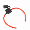 (2) True Spec OFC 10 AWG Gauge ATC Inline Fuse Holder Fuseholder cover & (2) Fuses