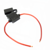 (1) 14 Gauge Gauge ATC Inline Fuse Holder Fuseholder with cover & (2) Fuses