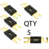 50 Amp Gold Plated ANL Inline Fuse by Voodoo Car Audio For Fuse holder