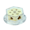 2ea 1/0 Gauge to 4ea 4 Gauge Pos or Neg Ground Distribution Block by Voodoo