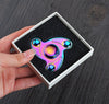 EDC Whirlwind Fidget Hand Spinner Multicolor Rainbow Focus ADHD Finger Toy