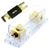 (1) ANL Fuse -  Holder Gold Fuseholder 4  AWG gauge inline in and out