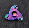 EDC Whirlwind Fidget Hand Spinner Multicolor Rainbow Focus ADHD Finger Toy