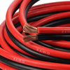 8 True AWG spec Gauge Red Black Zip Wire Cable Power Ground Stranded Car