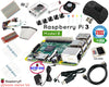 Raspberry Pi 3 Ultimate Starter Kit Wifi HDMI, Breadboard SD Card Class 10 Ultra