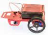 Raspberry Pi 3 Robot Rover Chassis Kit, DC & Stepper Motor Hat, 2ea DC Motors