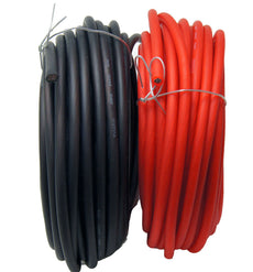 Voodoo 50 ft 10 Gauge True Spec AWG 50' RED / 50' BLACK Power & Ground Wire