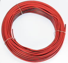 Voodoo 100 FT 22 Gauge Zip wire red black stranded power ground