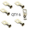 Wire Ring Terminal Nickel Copper 1/0 AWG Gauge 5/16" Connectors Terminals