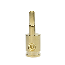 (1) Voodoo Gold Set Screw Power / Ground 4 to 8 Gauge Wire Reducer 4 AWG Cable