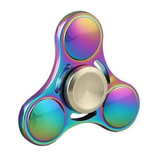 EDC Fidget Hand Spinner Multicolor Torqbar Brass Focus ADHD Autism Finger Toy