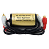20 Amp Ground Loop Isolator Noise Suppressor Filter Killer RCA to RCA 20 AMP 23" long