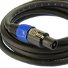 10 Foot Professional Speakon Speaker Cable - Speakon Male to Bare Wire - 12 AWG Gauge