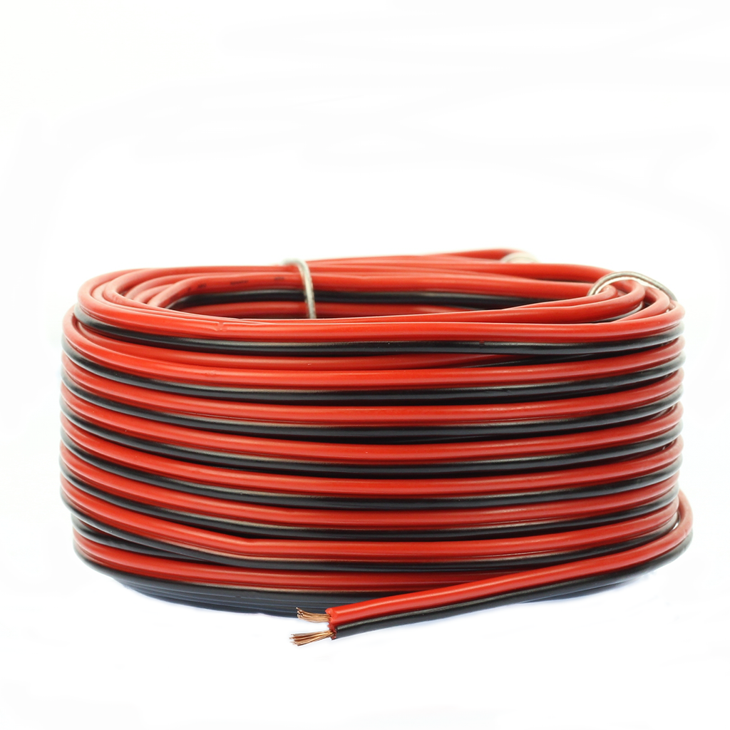 Voodoo Speaker / Power & Ground Wire True 20 AWG Gauge red black stranded