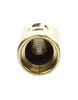 1/0 2 0 Ga GAUGE AWG 5/16" Gold set screw Power Ring Terminal