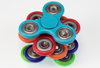 QTY 10 - 5 PACK Hand Spinner Tri Fidget Spinner Ceramic EDC Focus Toy Kids/Adult 5-Color