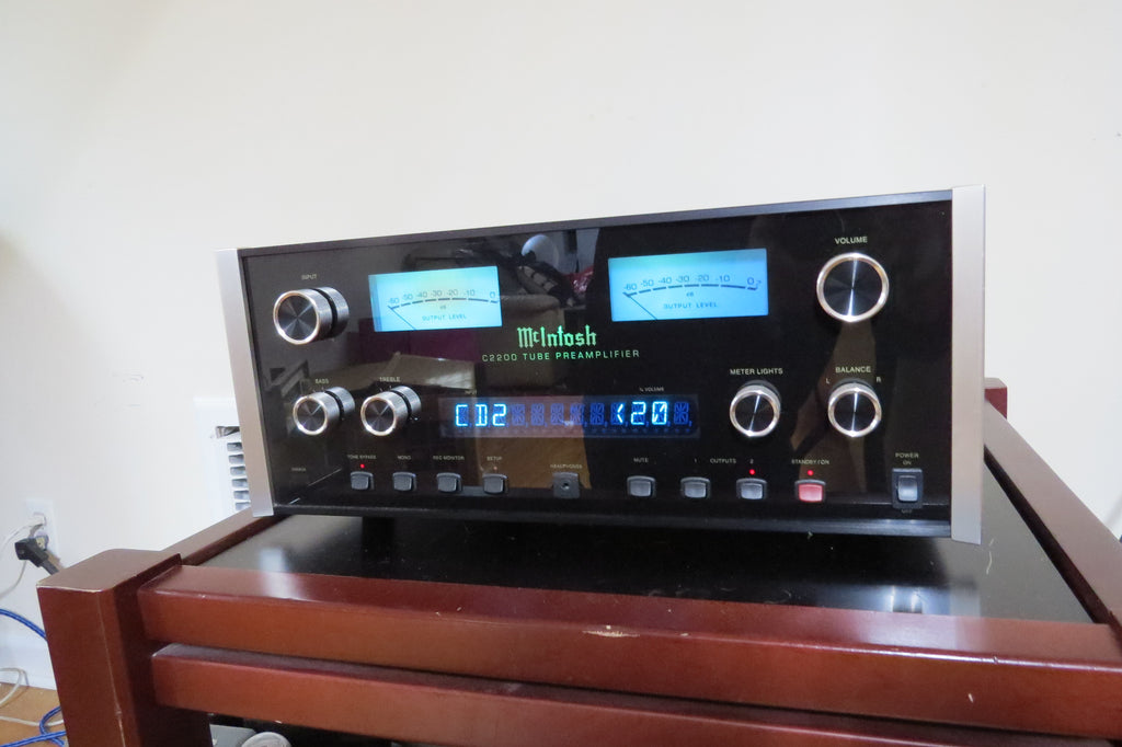 McIntosh C2200 Stereo 12AX7 Tube Preamplifier