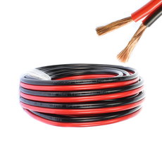 10 AWG True spec Gauge Speaker Wire Cable Car Home Audio AWG Black & Red Zip Wire