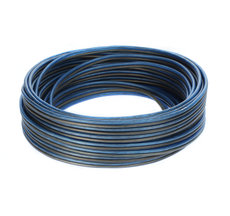 Voodoo Blue / Black Speaker Wire 16 gauge True AWG true spec