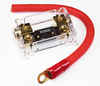 ANL Fuse & Fuseholder Inline Battery Install Kit 1/0 AWG Gauge 1 FT