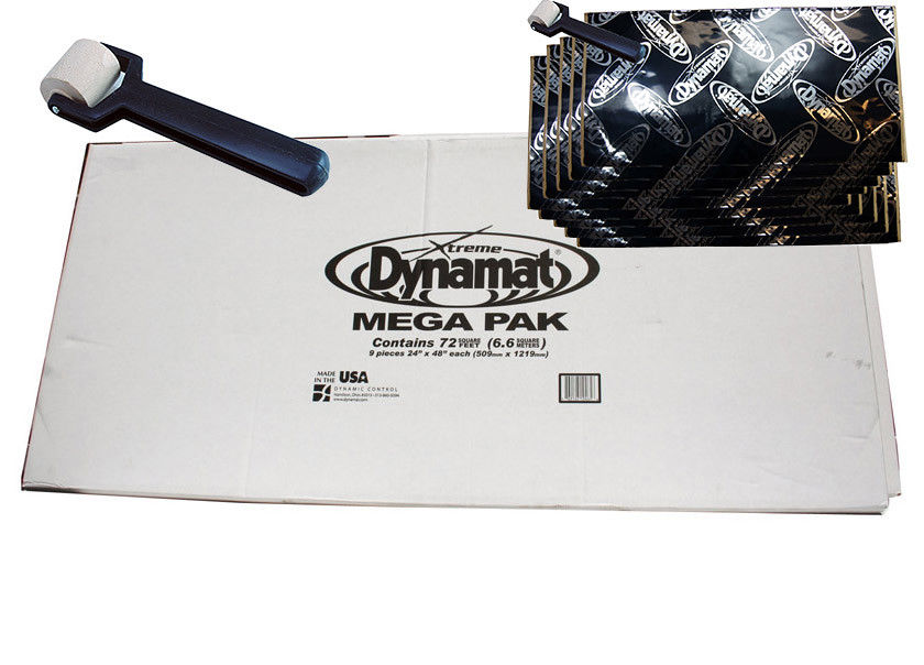 Dynamat Xtreme Mega Pack 10465 Sound Deadener Dampening + Sheets + Free Roller